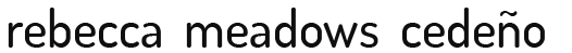 Rebecca Cedeno Logo